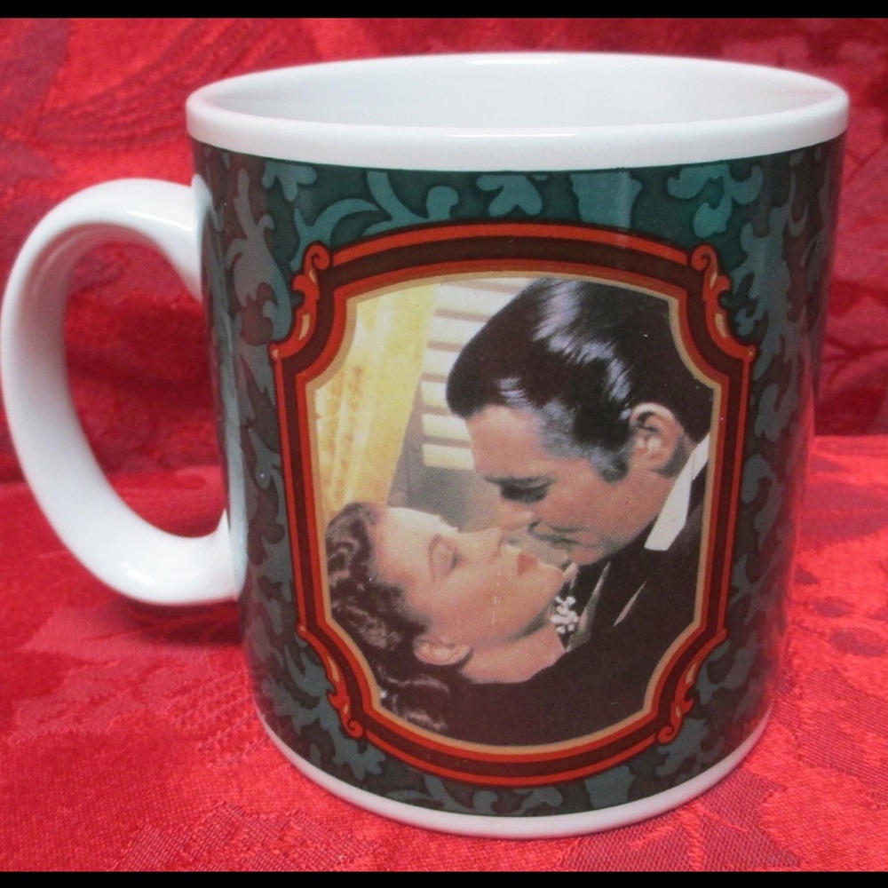 VINTAGE RARE GONE WITH THE WIND MUG NEW ORIGINAL BOX CLASSIC MOVIE COLLECTABLE